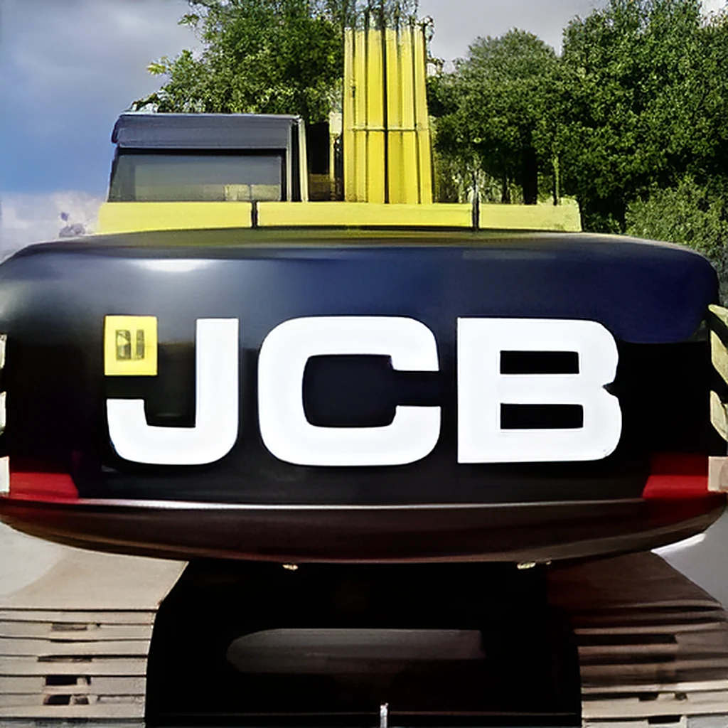 JCB construction machinery