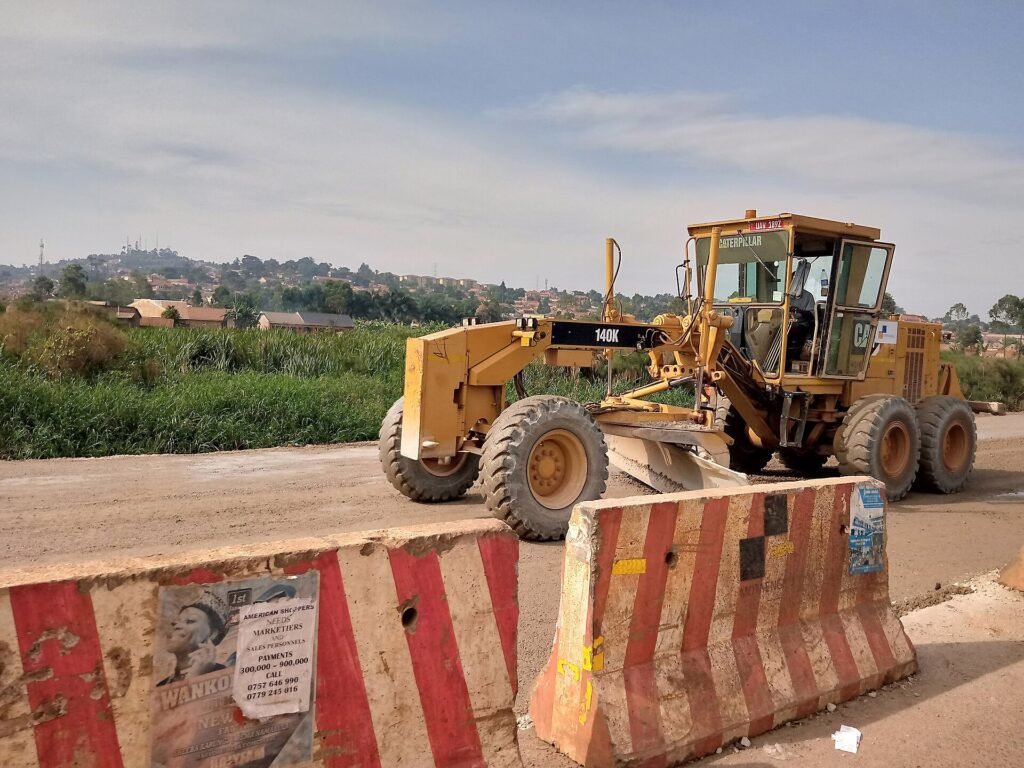 Uganda road construction