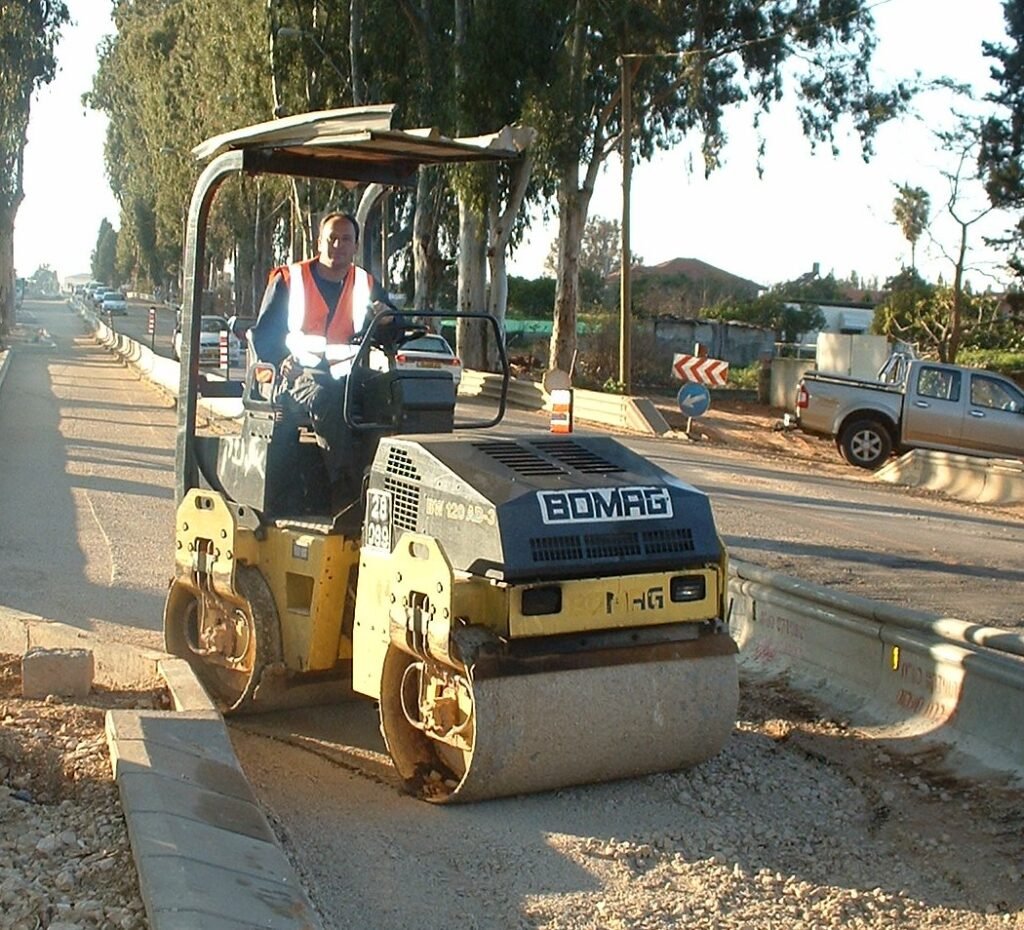 road roller